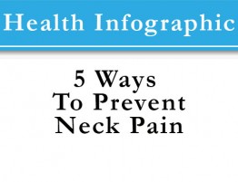 Five Ways to Prevent Neck Pain Infographic